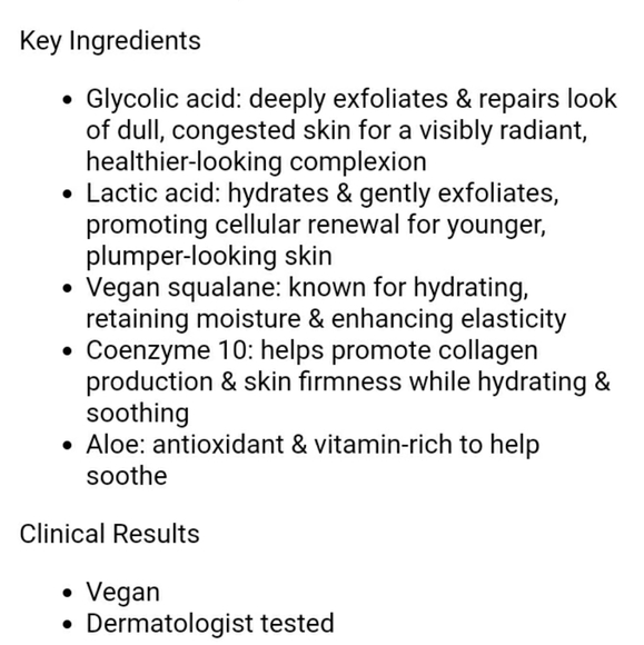 TARTE SKINCARE KNOCKOUT TINGLING TREATMENT WITH 10% ACID COMPLEX  SERUM. - Picture 9 of 9